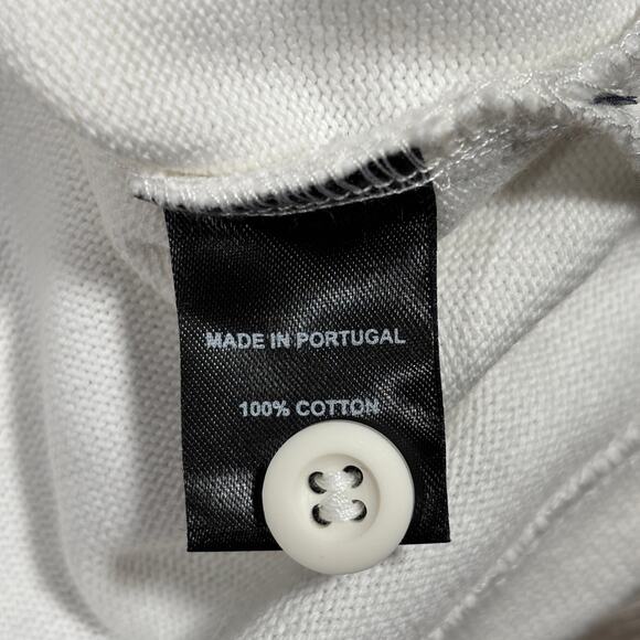 ROWING BLAZERS WHITE RUGBY WITH GREEN CHEVRON DETAIL SIZE LARGE NWT - Picture 6 of 6